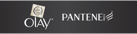 P&G Olay and Pantene logos